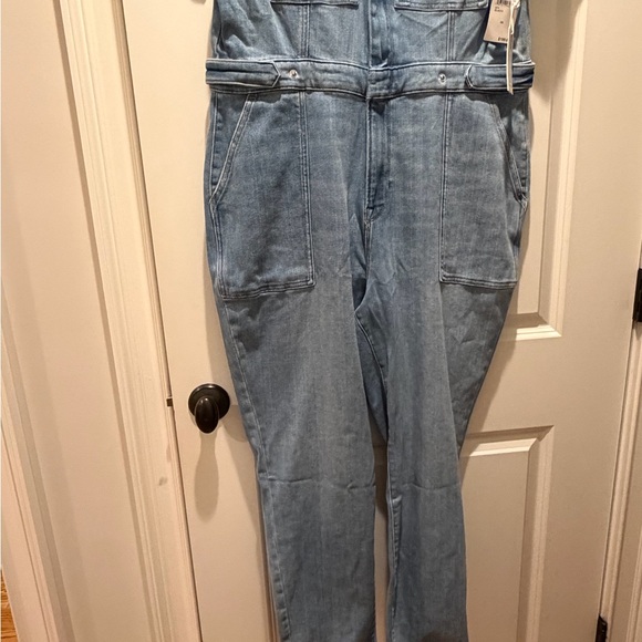 Good American Fit for Success Women's Denim Jumpsuit - Picture 3 of 9